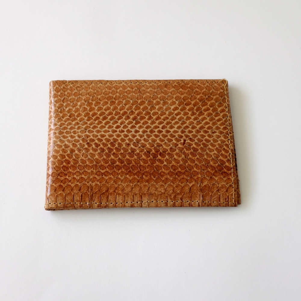 Genuine Real Python Snake Skin Leather Wallet